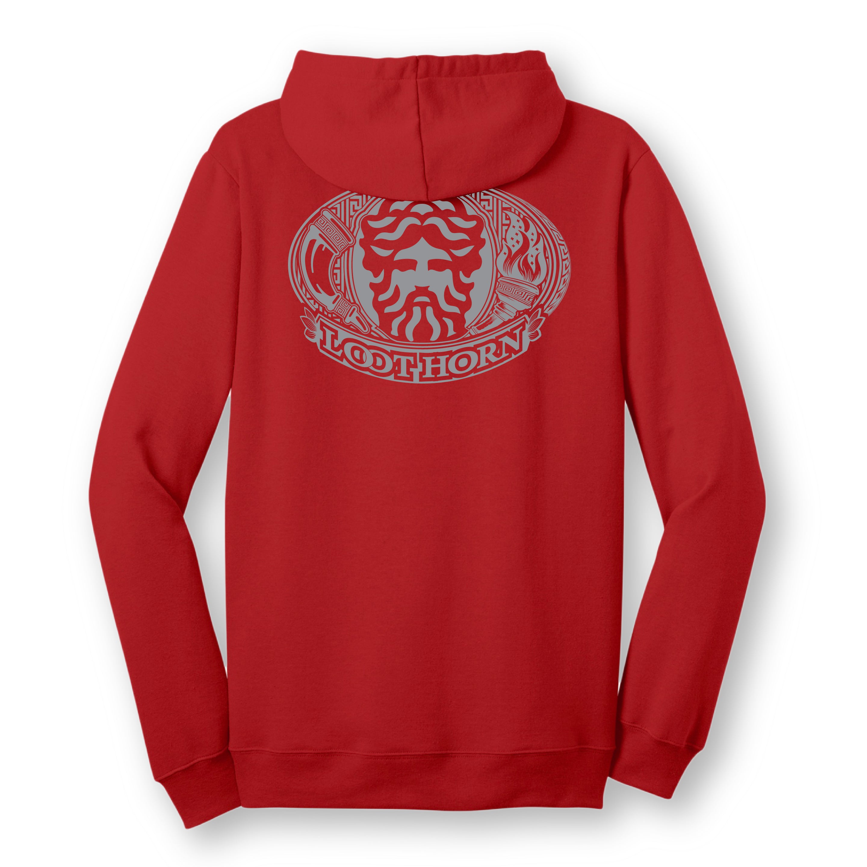 LOOTHORN MAIN LOGO ZIP UP HOODIE