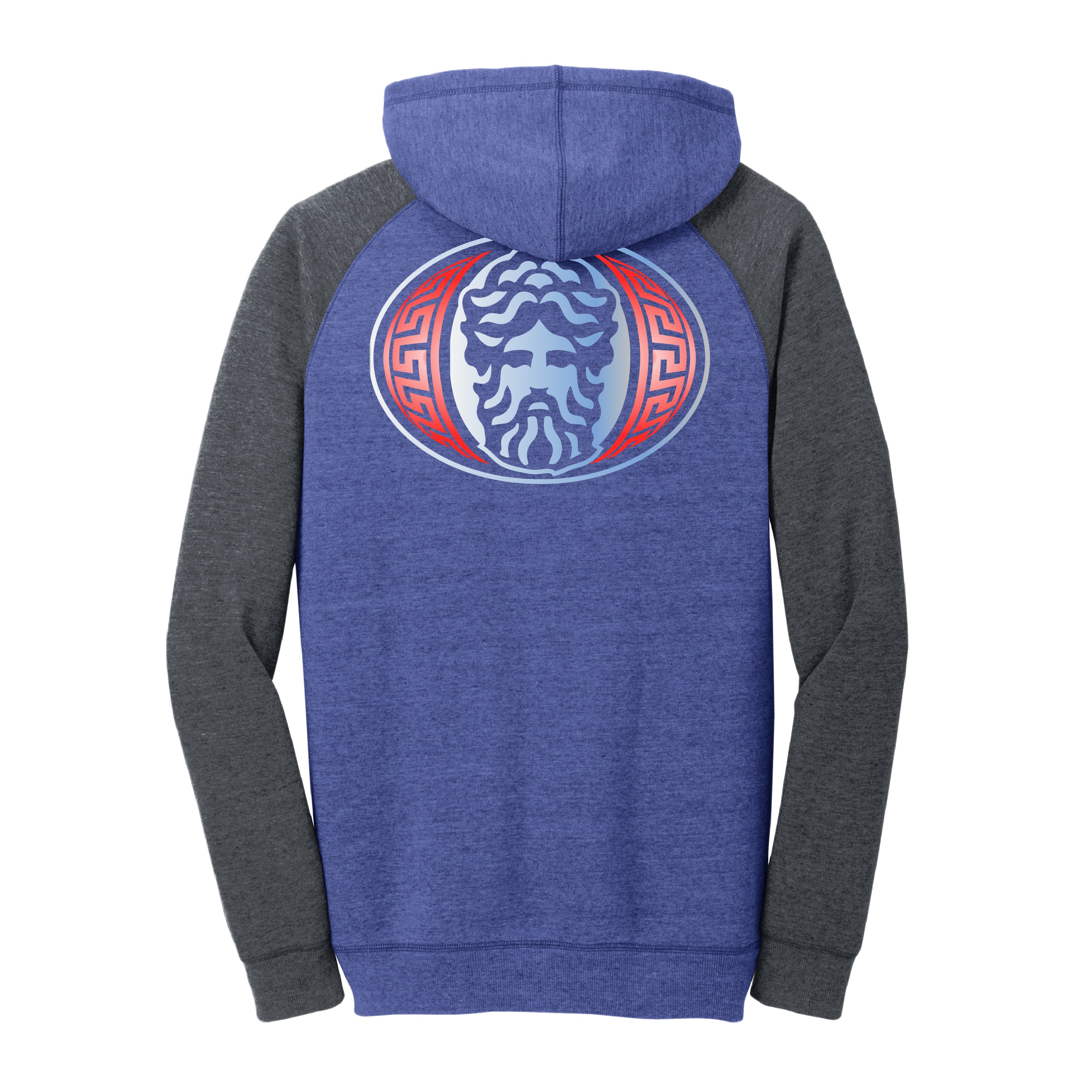 LOOTHORN RAGLAN SLEEVE COLORBLOCK HOODIE