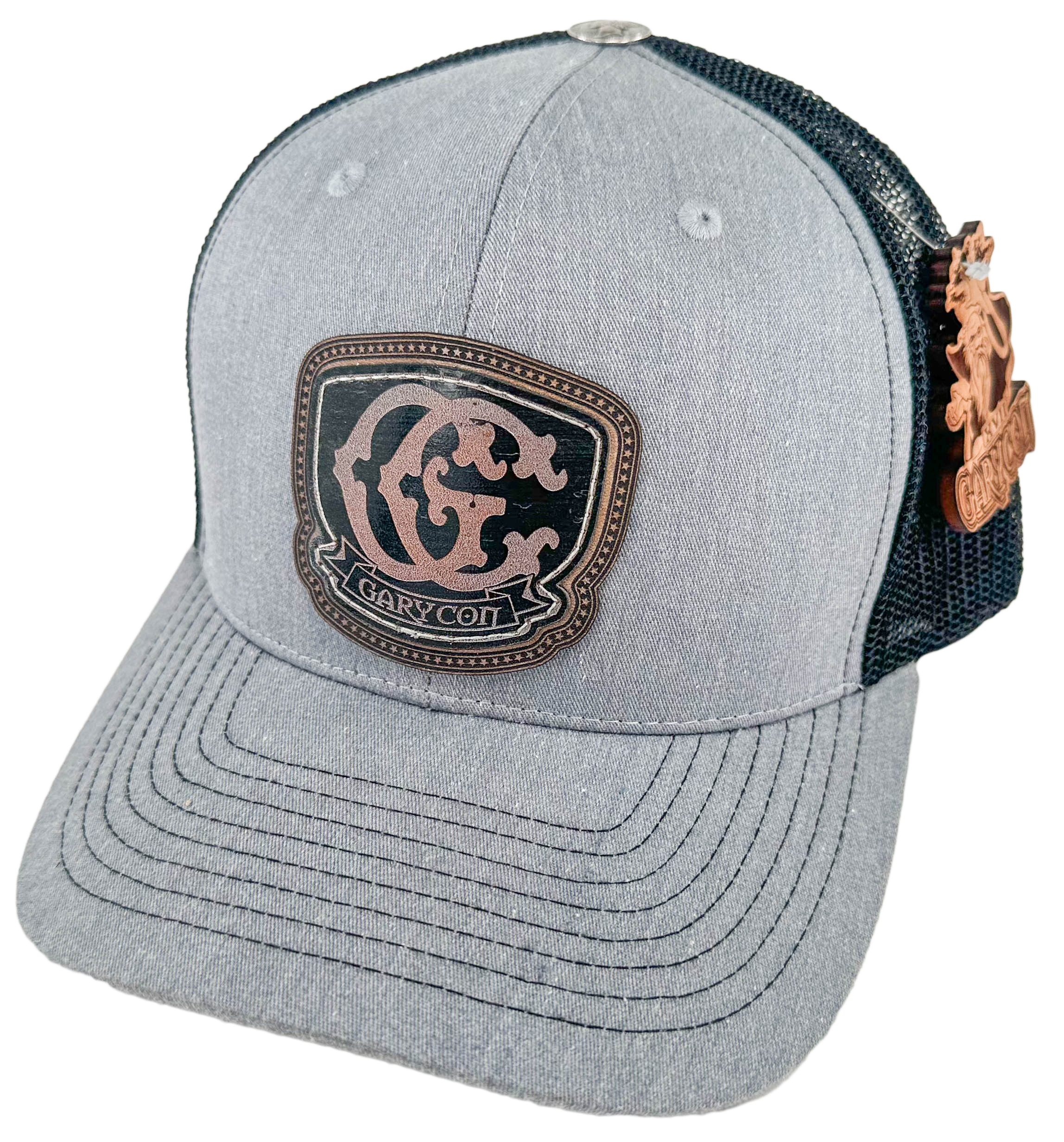 GARYCON 3D GC LEATHER PATCH HAT