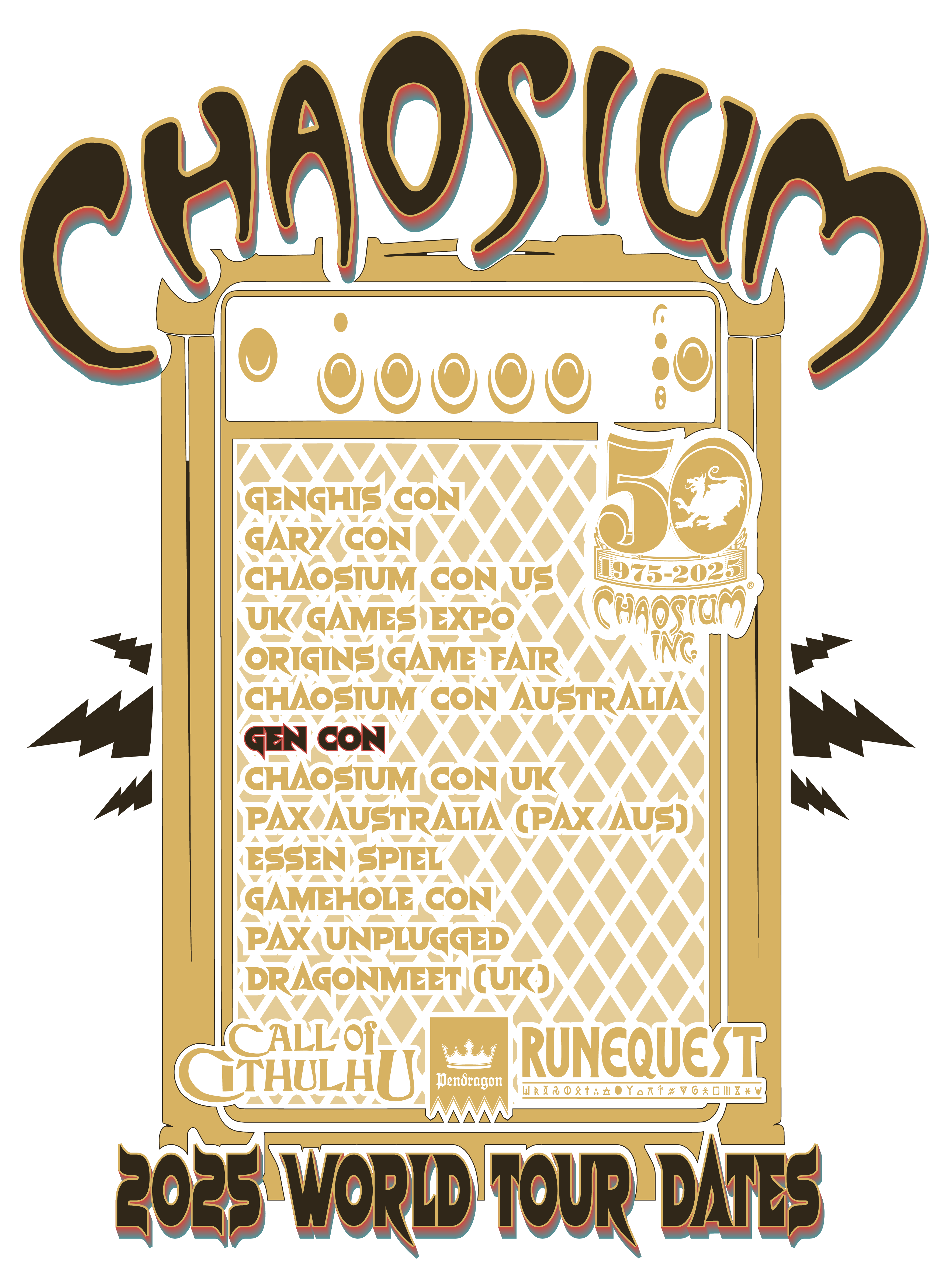 CHAOS IN INDY T-SHIRT