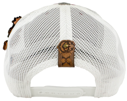 GARYCON DRAGON SHIELD LEATHER PATCH HAT(MAROON,GREY,SADDLE BROWN)