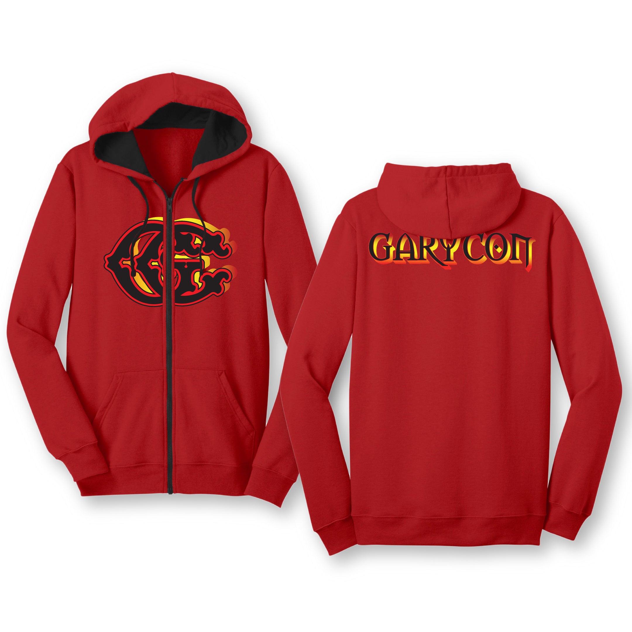 GARYCON 3D GC ZIP UP HOODIE