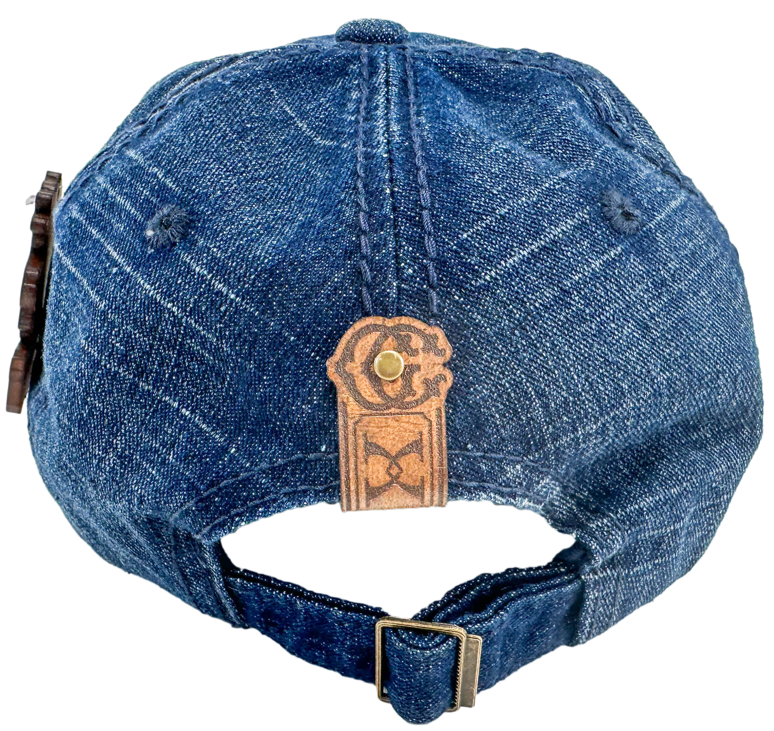 GARYCON VINTAGE COTTON 3D GC LEATHER PATCH HAT